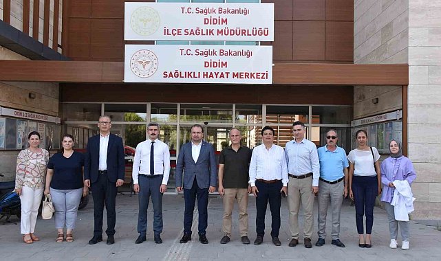 Müdür Şenkul, Didim'deki sağlık hizmetlerini yerinde inceledi