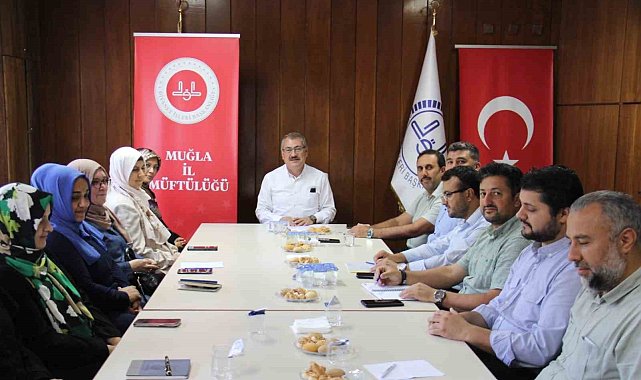 Muğla İl Müftülüğü'nden '3. Yaz Kur'an Kursları Kapanışı Çocuk Şenliği' için koordinasyon toplantısı
