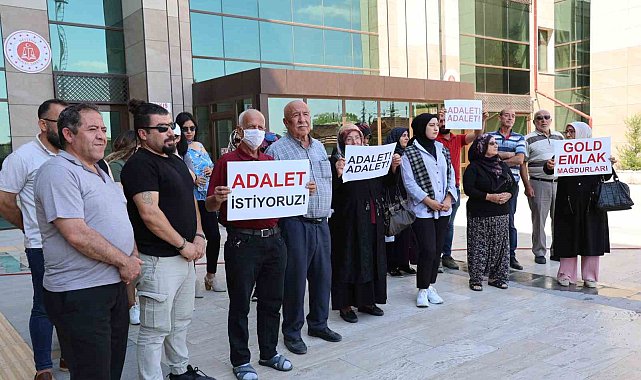Nevşehir'de emlak mağdurlarından açıklama