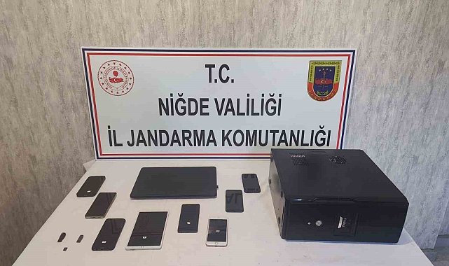 Niğde'de şantaj çetesine jandarmadan darbe