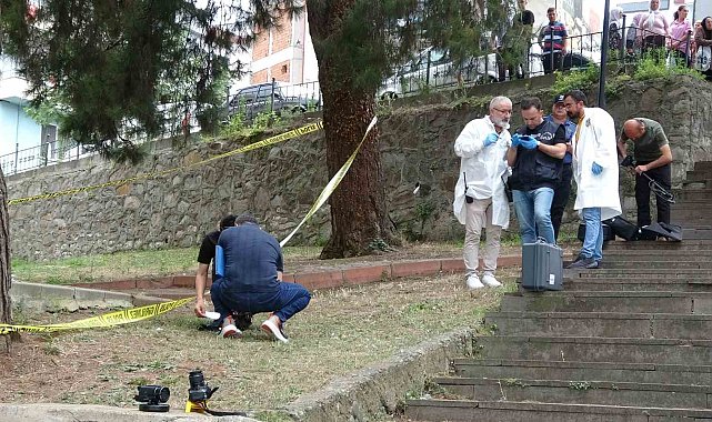 Ordu'da bir kişi parkta başından vurulmuş halde bulundu