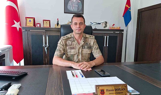 Payas'ta ilçe Jandarma Komutanı Üsteğmen Hasan Doğan göreve başladı