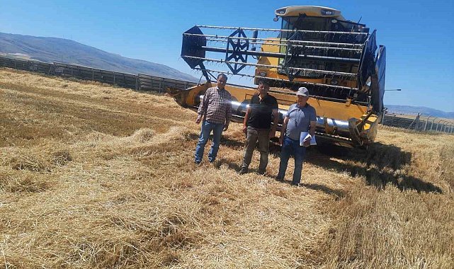 Sandıklı'da hububat hasadı arpayla başladı