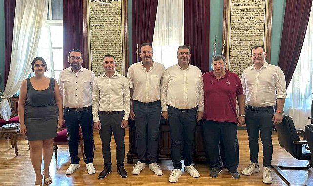Seferihisar Belediyesi heyetinden Samos'a ziyaret