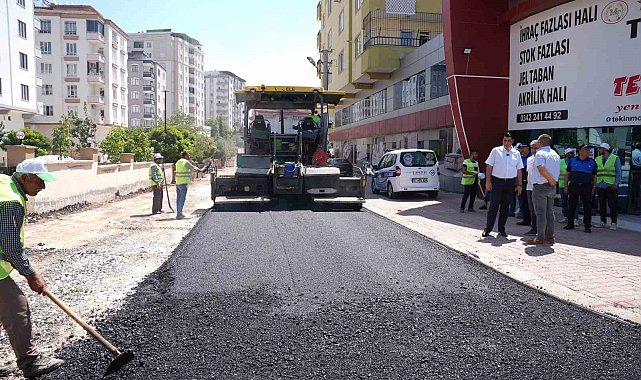 Şehitkamil'de asfalt seferberliği