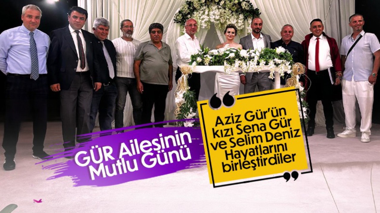 Sena Gür ve Selim Deniz Dünya evine girdiler.
