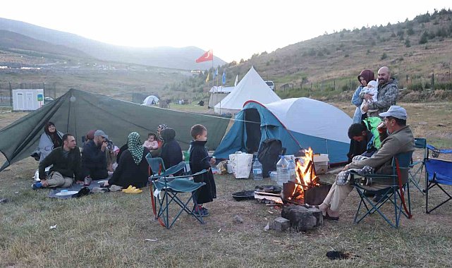 Sıcaktan bunalanlar yaylada
