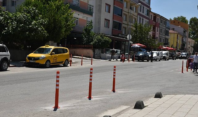 Söğüt'te o cadde üzerinde kasis uygulaması yapıldı