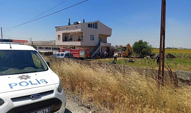 Tekirdağ'da çiftlikte yangın