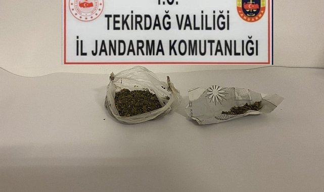 Tekirdağ'da uyuşturucu operasyonu
