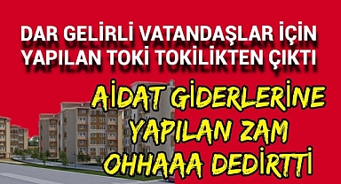 TOKİ'de Aidat Vurgununa Vatandaş Tepkili