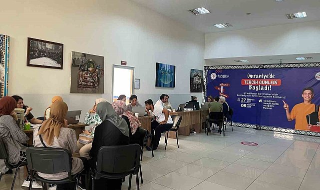 Ümraniye'de tercih günleri başladı