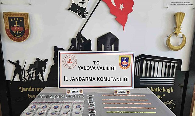 Yalova'da uyuşturucu operasyonu: 1 gözaltı