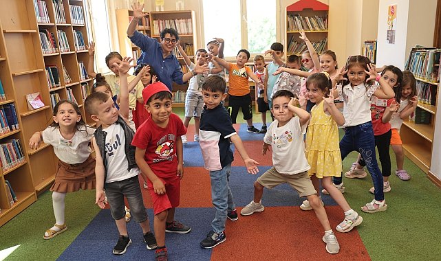 Yaz tatilini Nilüfer'in kütüphanelerinde geçiriyorlar