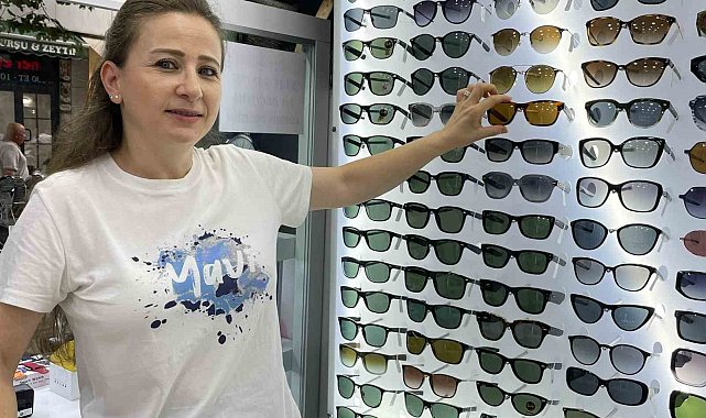 Yazın gelmesiyle birlikte güneş gözlüğü satışları arttı
