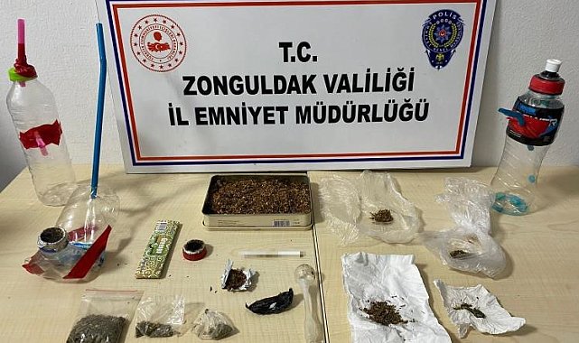 Zonguldak'ta uyuşturucu operasyonu: 15 şüpheli yakalandı