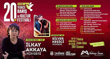 20. Yenice Barış ve Kültür Festivali 30 Ağustos'ta başlıyor