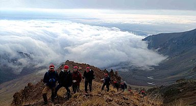 2024 Avrupa Spor Şehri Kayseri'de 'Erciyes Zirve Tırmanışı'
