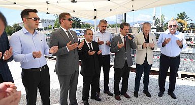 24 sınıflı Esin Olcay lisesinin temeli atıldı