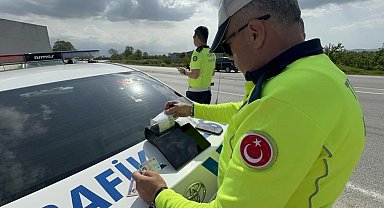 3 bin 768 araca cezai işlem uygulandı