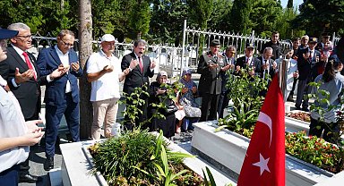 30 Ağustos Zafer Bayramı'nda şehitler unutulmadı