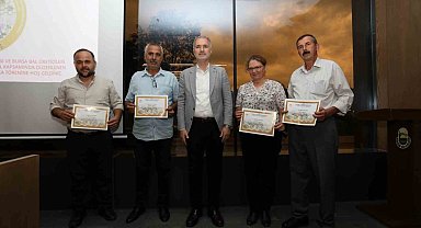 'Ana Arı Yetiştiriciliği' kursunu başarıyla bitiren kursiyerler sertifikalarını aldı