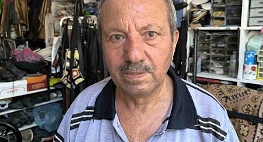 50 yıldır 20 metrekarelik dükkanda yaptığı işle geçimini sağlıyor