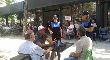 64 vatandaş dolandırıcılık olayına karşı bilinçlendirildi