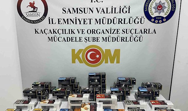 7 bin 800 dolu makaron ele geçirildi: 1 gözaltı