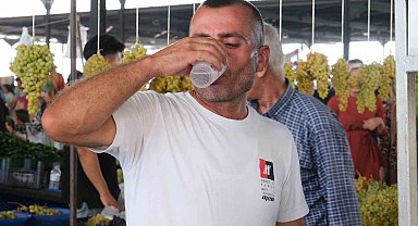 Adana sıcağında vatandaşlar ev yapımı gazoz ile serinliyor