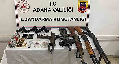 Adana'da silah kaçakçılığı operasyonu