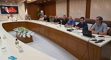 Adıyaman Belediyesi'nden su sıkıntısı toplantısı