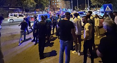 Adıyaman'da düğün konvoyunda kavga