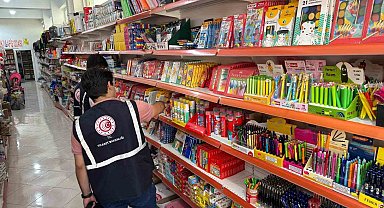 Afyonkarahisar'da kırtasiyeler denetlendi