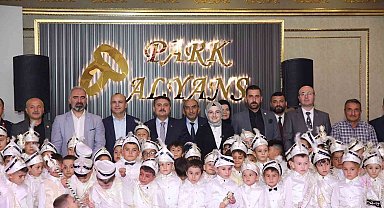 Akyurt'ta 90 çocuğun sünnet düğünü yapıldı