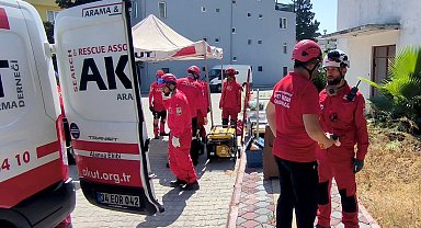 Alanya Belediyesi AFAD tatbikatına katıldı