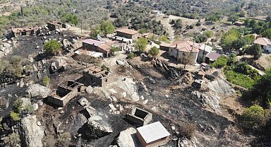Alevlerle mücadele eden vatandaş Koca: "Evlerimizi zor kurtardık"