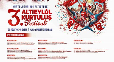 Altıeylül Belediyesi'nden coşku dolu 8 günlük kurtuluş festivali