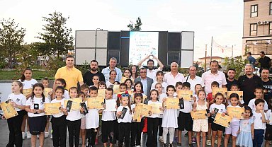 Altıeylül yaz kursları düzenlenen törenle sona erdi