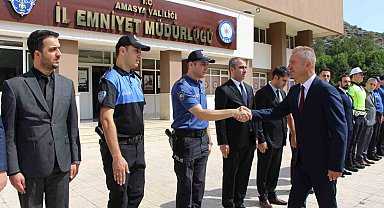 Amasya'nın yeni emniyet müdürü Ayhan Saraç göreve başladı
