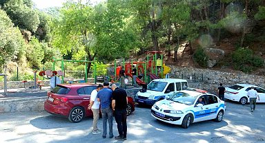 Ambulans şoförü, dehşet saçtı