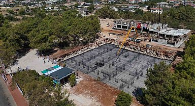 Antalya'da afetle mücadeleye kuvvetli destek