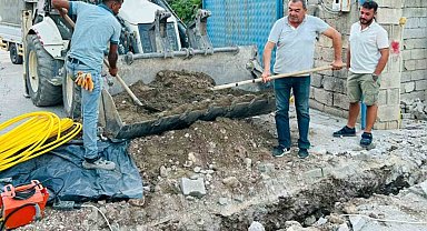 Araban Mehmet Gökçak Mahallesi sakinlerinin doğalgaz sevinci