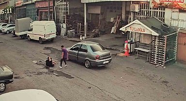 Aracını tamirden almak isterken dehşeti yaşadı