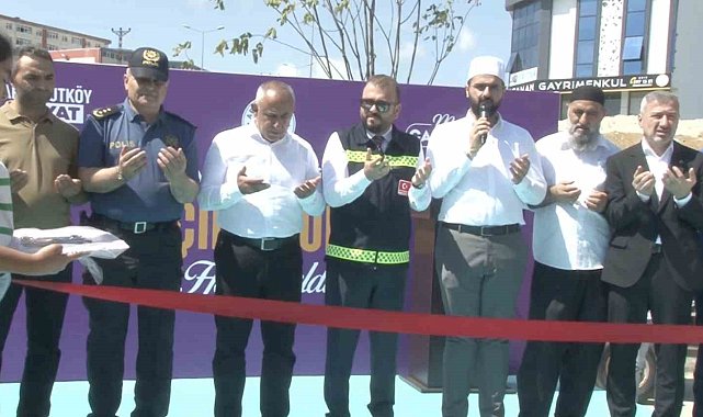 Arnavutköy'de 'Şeyh Edebali' parkı düzenlenen programla açıldı