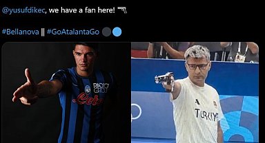 Atalanta'nın yeni transferi Bellanova'dan Yusuf Dikeç pozu