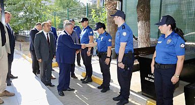 Aydın İl Emniyet Müdürü Erdoğan çalışmalar hakkında bilgi aldı