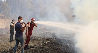 Bakan Yumaklı açıkladı: "Muğla'daki yangınlar kısmen kontrol altında"