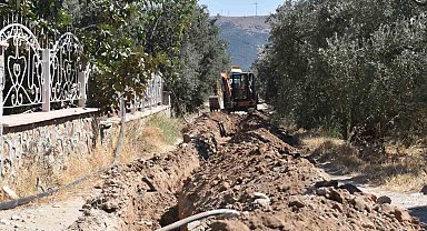 Balıkesir'de, 80 bin zeytin ağacı suyla buluştu