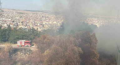 Balıkesir'in Çamlık mevkiinde çıkan arazi yangını söndürüldü